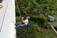  Erin Ward on the rappel